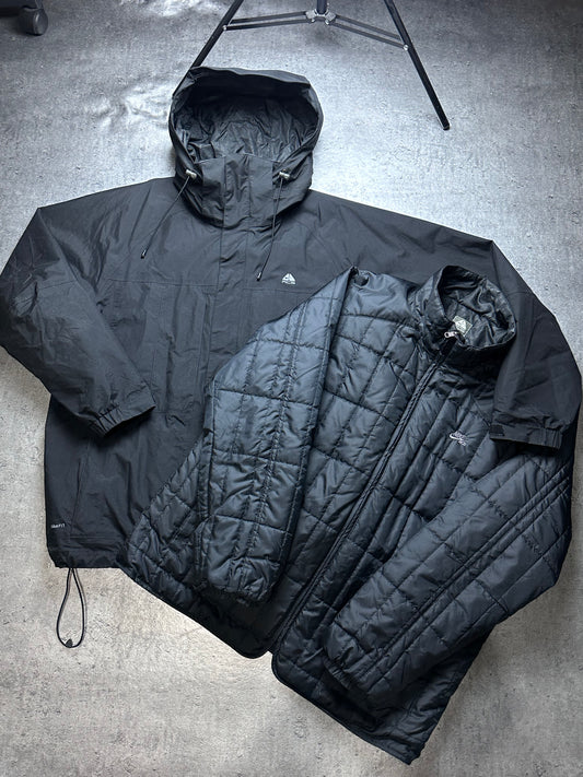 Nike ACG vintage bunda 3 v 1 s podšívkou z 00. rokov