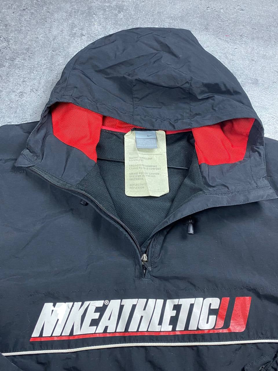 Vintage Light Jacket 00s New With Tegs Black Anorak Size Large
