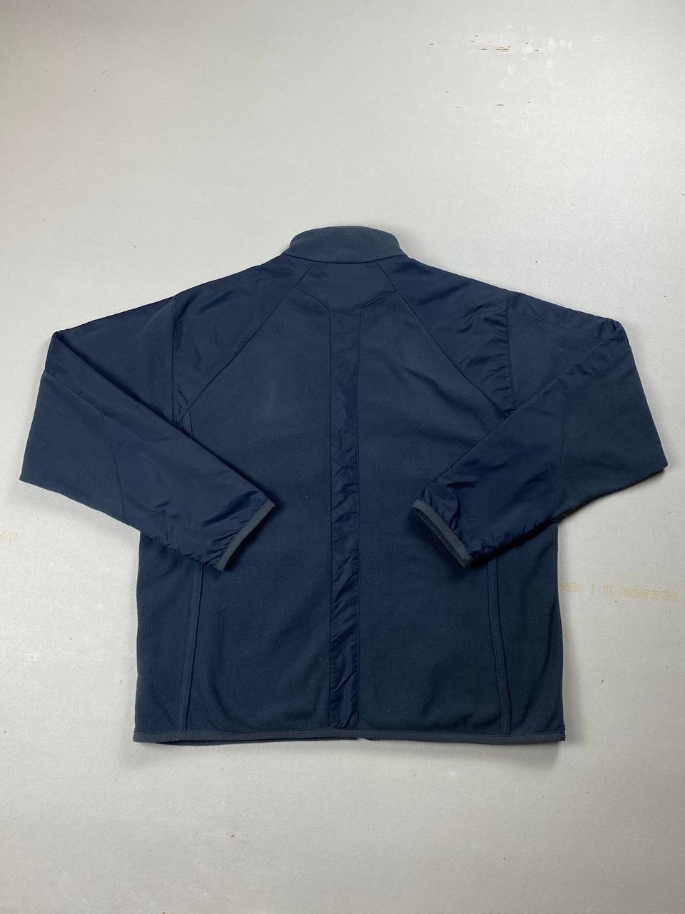 TN Vintage 00s Fleece Jacket Logo Nylon Size Large