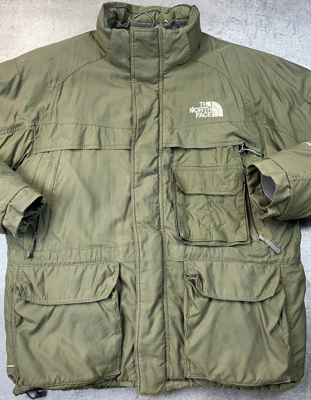 Puffer Jacket Vintage 00s Windbreaker TNF Outdoor Hyvent Waterproof Size Large